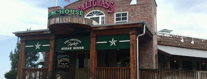 Saltgrass Steakhouse is one of Locais curtidos por Evie.
