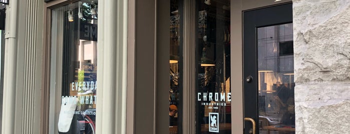 Chrome Industries is one of Chrome Stores I Have Visited.