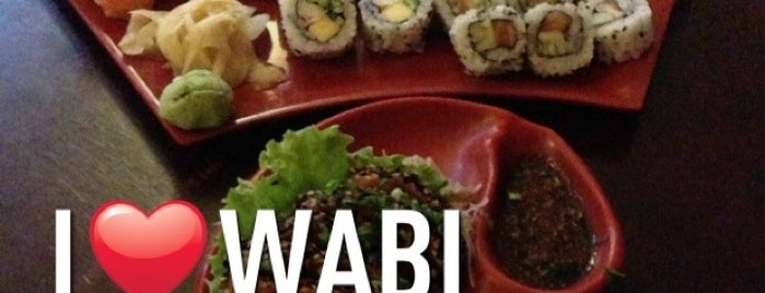 Wabi Sushi is one of Locais curtidos por Tiago.