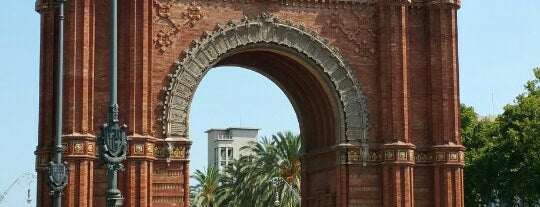 Триумфальная арка is one of Trips / Barcelona, Spain.