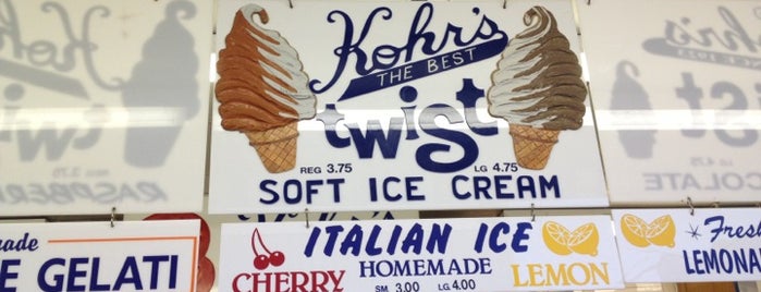 Kohr's Frozen Custard is one of Favorite Dessert Places.