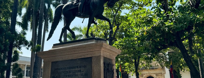 Parque Simon Bolivar is one of Cartagena.