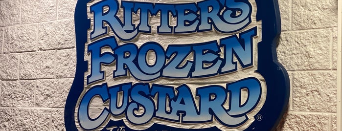 Ritter's Frozen Custard is one of mikes.