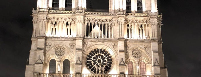 Cathedral of Notre-Dame de Paris is one of The 15 Best Places with Scenic Views in Paris.