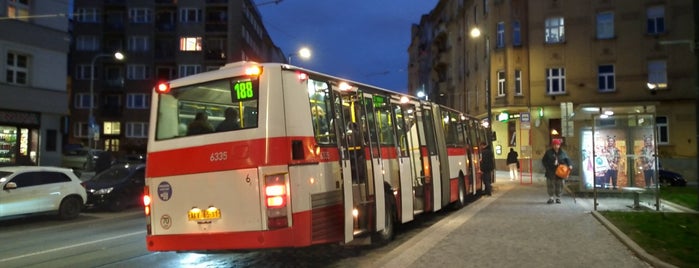 Kloboučnická (bus) is one of LL MHD stations part 1.