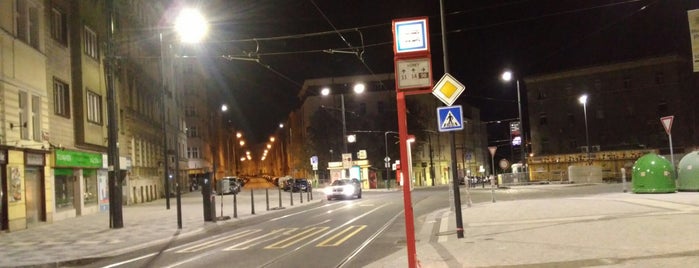 Horky (tram) is one of Tramvajové zastávky v Praze.