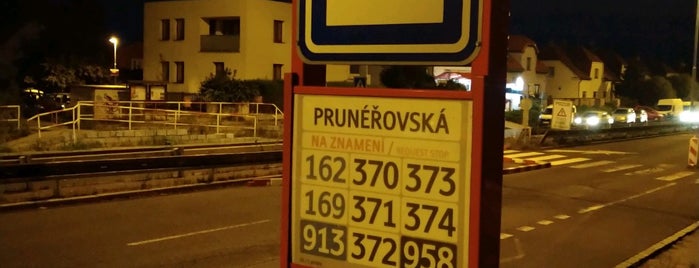 Prunéřovská (bus) is one of Orte, die Petr gefallen.