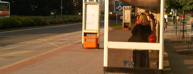 Pošta (bus) is one of Orlová.