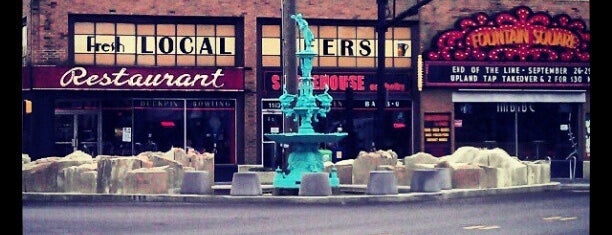 Fountain Square is one of Indianapolis.