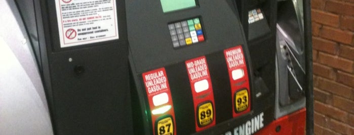 Kroger Gas is one of places we like to go.