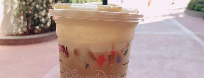 Fountain View (ft. Starbucks) is one of Walt Disney World 2.