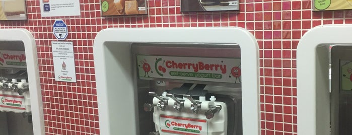 CherryBerry Yogurt Bar is one of Places I need to go To eat.