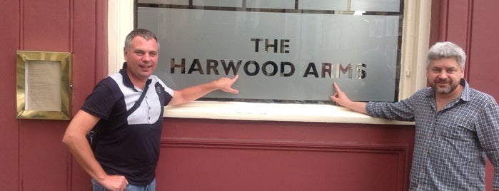 Harwood Arms is one of London.