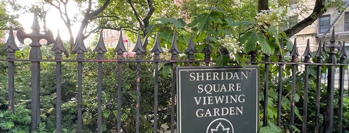 Sheridan Square Viewing Garden is one of Parks Around NYU.