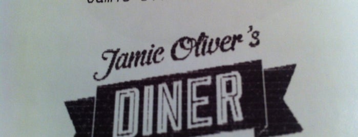 Jamie Oliver's Diner is one of London Trip 2013.