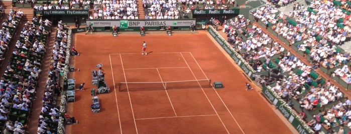 Stade Roland Garros is one of Paris.