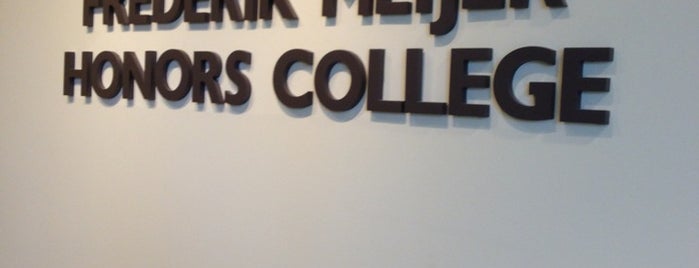 Frederik Meijer Honors College is one of GVSU Official Places.