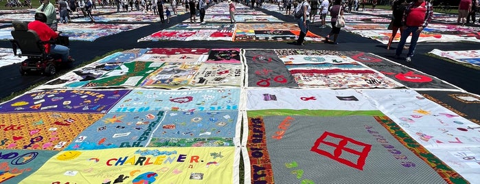 AIDS Quilt Display is one of Golden Gate Park.