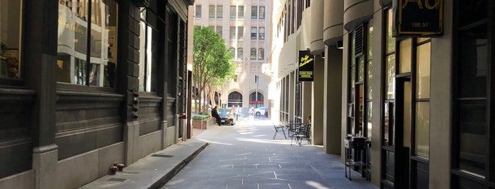 Trinity Alley is one of San Francisco Privately Owned Public Open Spaces.