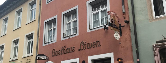 Gasthaus Löwen is one of 111 Deutsche Wirtshäuser.