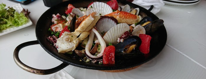 ezo seafoods summer is one of สถานที่ที่ 雪里 ถูกใจ.