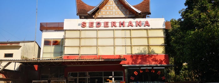 Rumah Makan Padang Sederhana is one of All-time favorites in Indonesia.