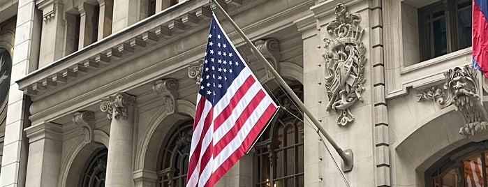 New York Yacht Club is one of National Historic Landmarks in NYC.