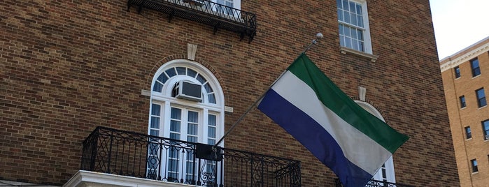 Embassy of Sierra Leone is one of Embassies of DC 🏛.