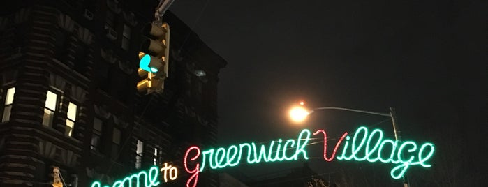Greenwich Village is one of New York.