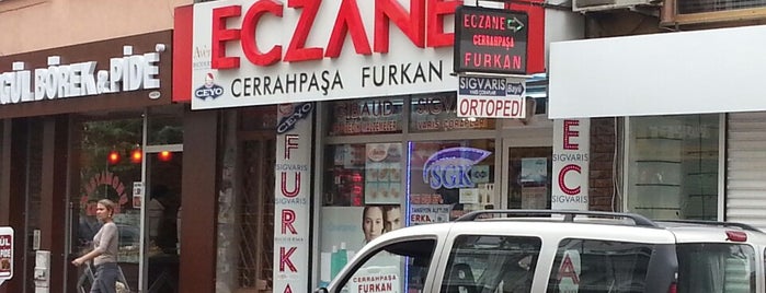 Cerrahpasa Furkan Eczanesi is one of สถานที่ที่ Orhan ถูกใจ.