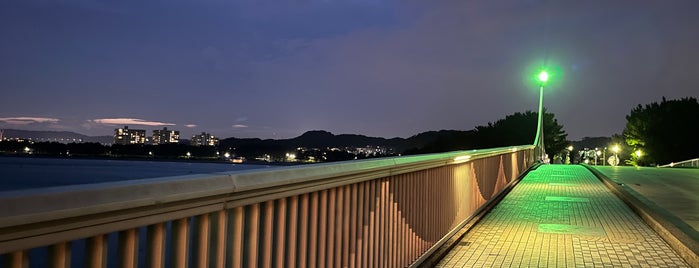 金沢八景大橋 is one of かながわの橋100選.