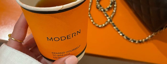 MODERN is one of Cafes (RIYADH).