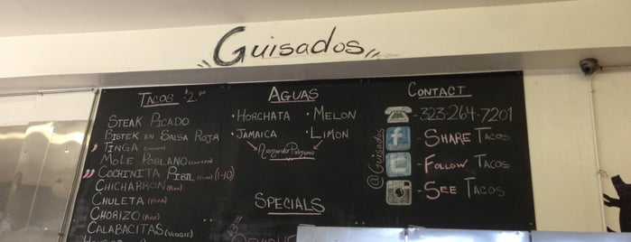 Guisados is one of Los Angeles.
