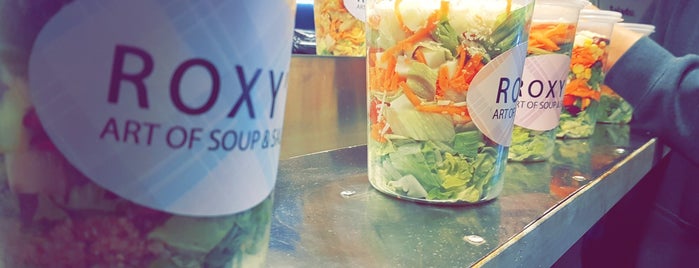Roxy's Art Of Soup & Salad is one of Khobar.