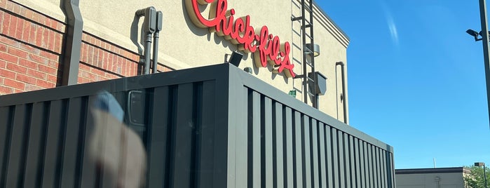 Chick-fil-A is one of Places saved.