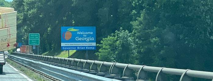 Georgia / South Carolina State Line is one of Black Point.