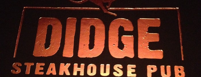 Didge Steakhouse Pub is one of Locais.