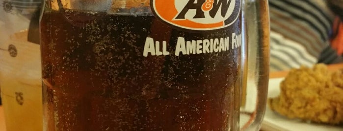 A&W is one of Favorite Food.