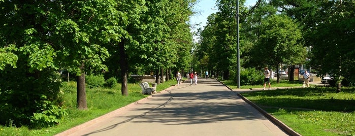 Спортивный парк «Динамо» is one of Tempat yang Disukai Jano.