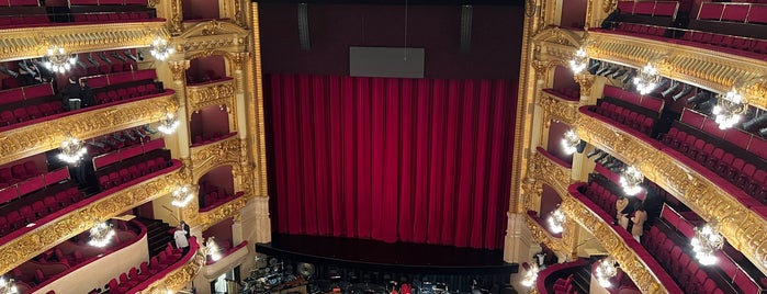 Liceu Opera Barcelona is one of Queen'in Kaydettiği Mekanlar.