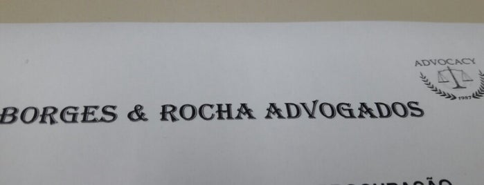 Borges & Rocha Advogados Associados is one of Sandra 님이 좋아한 장소.