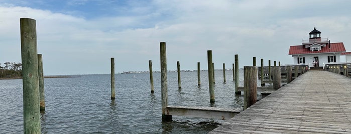 Roanoke Marshes Lighthouse is one of Lighthouses.