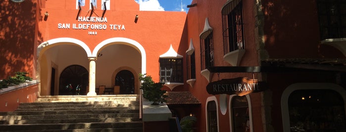 Hacienda Teya is one of Tempat yang Disukai Javier.