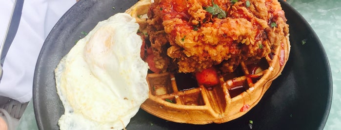 Rusty Pelican is one of The 15 Best Places for Chicken & Waffles in Miami.