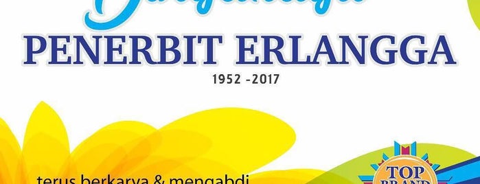 PT. Penerbit Erlangga is one of saras.
