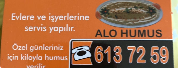 Humusçu Behzat is one of Celal'ın Beğendiği Mekanlar.