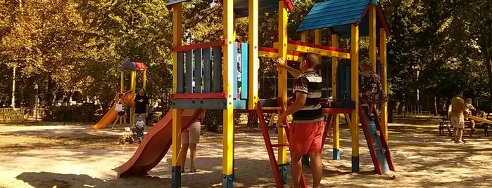 Park Játszótér, Balatonföldvár is one of Plattensee mit Kindern.