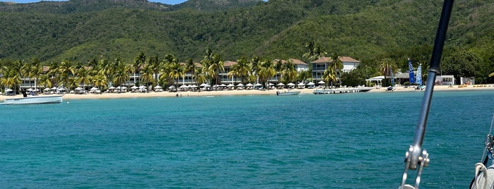 Carlisle Bay is one of Antigua and Barbuda.