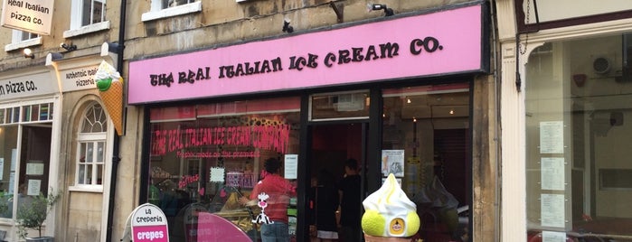 The Real Italian Ice-Cream Co. is one of Tempat yang Disukai Doc.