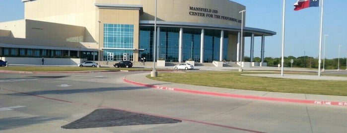 Mansfield ISD Center for the Performing Arts is one of Lugares favoritos de Terry.